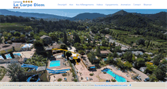 Desktop Screenshot of camping-carpe-diem.com